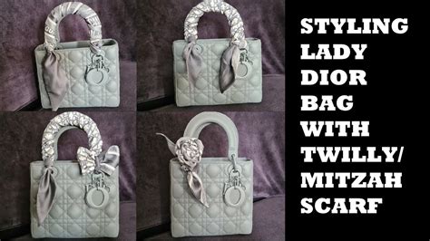 my lady dior flap purseforum|lady dior scarf handle.